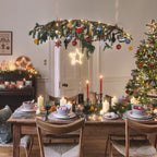 3 Pine Green Paper Christmas Baubles