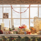 Red Bell Christmas Garland