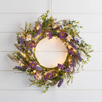 45cm Lavender Wreath