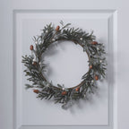 Classic Acorn Wreath and Winter Foliage Wreath & Garland