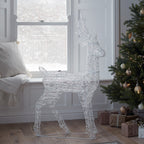 1.2m Swinsty Acrylic Stag Light Up Reindeer