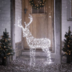 1.2m Duchy Stag Dual Colour Micro LED Light Up Reindeer
