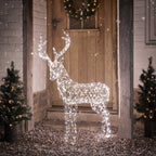 1.2m Duchy Stag Dual Colour Micro LED Light Up Reindeer