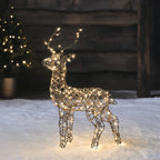 56cm Mini Studley LED Light Up Reindeer Family