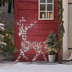 1.15m Dual LED Studley Stag Light Up Reindeer