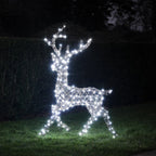 1.15m Dual LED Studley Stag Light Up Reindeer