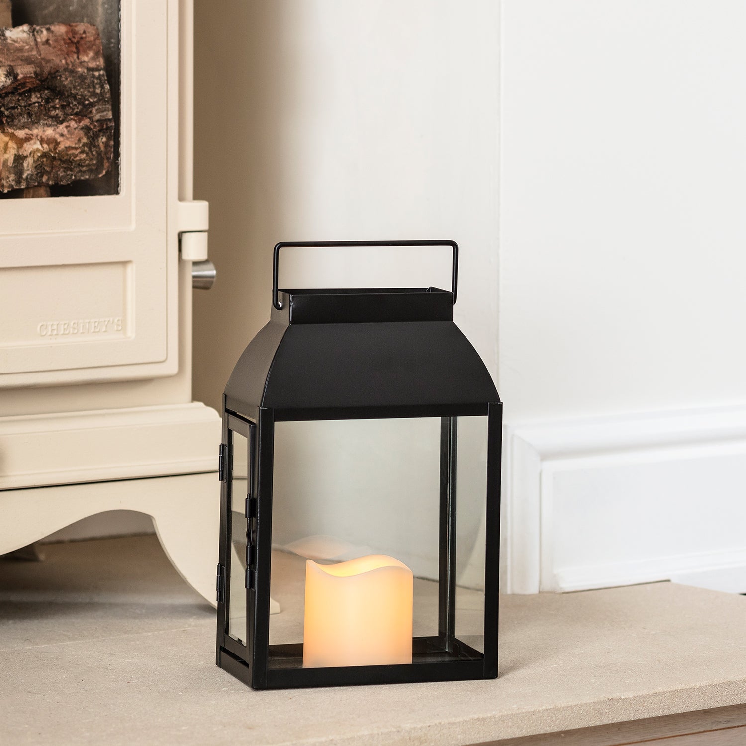 Devon Battery Outdoor Lantern