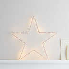 34cm Rose Gold Osby Star Window Light