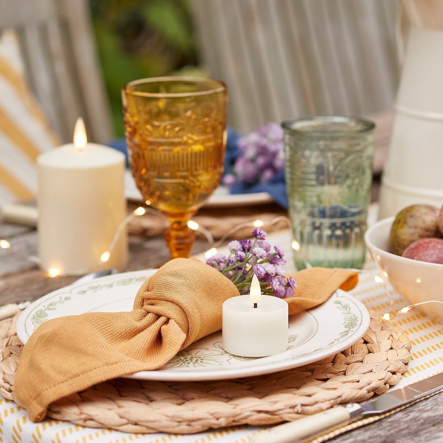 6 Ivory TruGlow® LED Mini Votive Candles