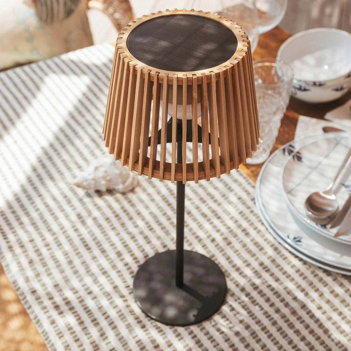 Okinawa Table Solar Powered Lamp